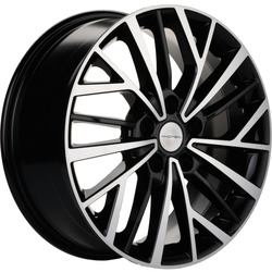 Khomen Wheels 7x17/5x110 ET46 D63,3 KHW1717 (Changan CS35/CS35 Pro) Black-FP