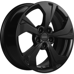 Khomen Wheels 7x17/5x108 ET33 D60,1 KHW1724 (Exeed LX) Black