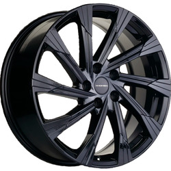 Khomen Wheels 7,5x19/5x108 ET47 D60,1 KHW1901 (Chery Tiggo 8) Black