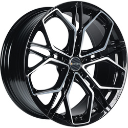 INCH 8,5x20/5x120 ET30 D66,1 FA8534 Gloss Black Machined Face (ZJH) FlowForming