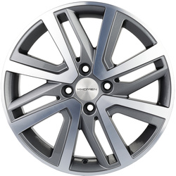 Khomen Wheels 6x16/4x100 ET37 D60,1 KHW1609 (Stepway) Gray-FP