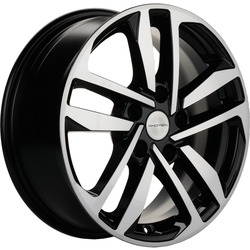 Khomen Wheels 6,5x16/5x114,3 ET41 D64,1 KHW1612 (Civic) Black-FP