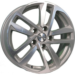 Khomen Wheels 6,5x16/5x100 ET39 D57,1 KHW1612 (Polo) F-Silver-FP