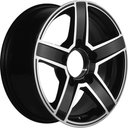 Khomen Wheels 6,5x16/5x139,7 ET35 D98,5 KHW1614 (Niva 4x4 Bronto) Black-FP