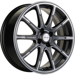Khomen Wheels 6,5x17/4x100 ET43 D60,1 KHW1707 (Lada Vesta Cross) Gray-FP
