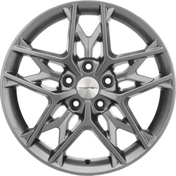 Khomen Wheels 7x17/5x114,3 ET45 D60,1 KHW1709 (Changan/Geely/Lexus/Toyota) Gray