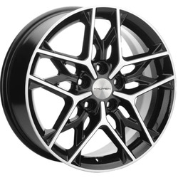 Khomen Wheels 7x17/5x114,3 ET48 D67,1 KHW1709 (Kia K5) Black-FP