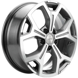 Khomen Wheels 7x17/5x108 ET33 D60,1 KHW1710 (Chery Tiggo/Tiggo 7 Pro) Gray-FP