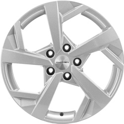 Khomen Wheels 7x17/5x112 ET43 D57,1 KHW1712 (Karoq/Octavia/Passat/Tiguan) F-Silver