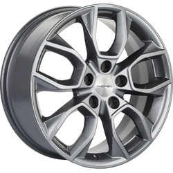 Khomen Wheels 7x17/5x112 ET45 D57,1 KHW1713 (Karoq) Gray