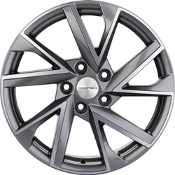 Khomen Wheels 7x17/5x112 ET45 D57,1 KHW1714 (Karoq) Gray-FP