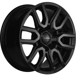 Khomen Wheels 8x17/6x139,7 ET30 D106,1 KHW1723 (JAC T6 Pickup) Black