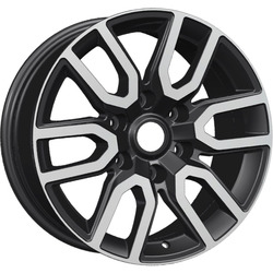 Khomen Wheels 8x17/6x139,7 ET46 D67,1 KHW1723 (Pajero) Black-FP
