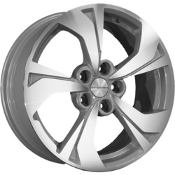 Khomen Wheels 7x17/5x114,3 ET50 D67,1 KHW1724 (CX-5/Seltos/Optima) F-Silver-FP