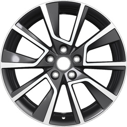 Khomen Wheels 7x18/5x114,3 ET38 D67,1 KHW1802 (Outlander) Black-FP
