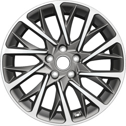 Khomen Wheels 7,5x18/5x108 ET50 D63,3 KHW1804 (XC40/XC60) Gray-FP
