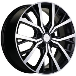 Khomen Wheels 7x18/5x114,3 ET45 D60,1 KHW1806 (Changan/Geely/Lexus/Suzuki/Toyota) Black-FP