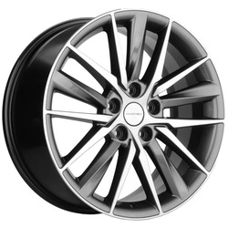 Khomen Wheels 8x18/5x114,3 ET53 D54,1 KHW1807 (Geely Coolray) Gray-FP