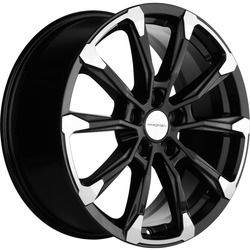 Khomen Wheels 7,5x18/5x114,3 ET45 D60,1 KHW1808 (Geely Atlas/Atlas Pro/Lifan Myway) Black-FP