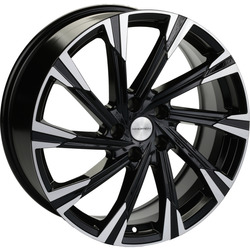 Khomen Wheels 7,5x19/5x112 ET32 D66,6 KHW1901 (BMW X3/X4) Black-FP