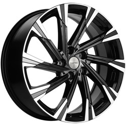 Khomen Wheels 7,5x19/5x108 ET33 D60,1 KHW1901 (Chery Tiggo 7 Pro) Black-FP