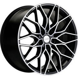 Khomen Wheels 8,5x19/5x112 ET28 D66,6 KHW1902 (Audi/VW) Black-FP