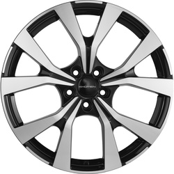 Khomen Wheels 7x19/5x114,3 ET49 D60,1 KHW1906 (Evolute i-SKY) Black-FP