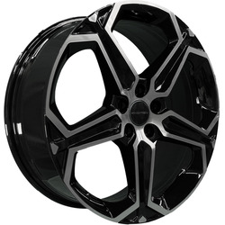 Khomen Wheels 7,5x19/5x114,3 ET45 D60,1 KHW1909 (Geely Atlas(Pro)/Changan CS55(75)) Black-FP
