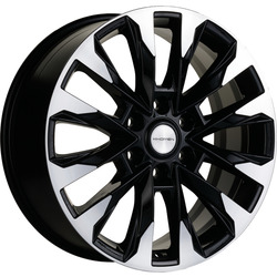 Khomen Wheels 8x20/6x139,7 ET38 D67,1 KHW2010 (Pajero IV) Black-FP