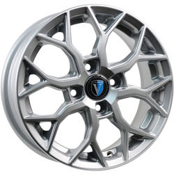 Venti 6x16/4x100 ET46 D54,1 1619 (Solaris) Silver