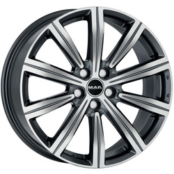 MAK 8x19/5x112 ET28 D66,45 Birmingham Gunmetal Mirror Face