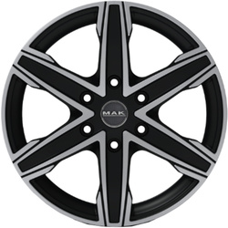MAK 6,5x16/6x139,7 ET10 D112 King 6 Ice Black