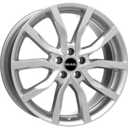 MAK 9,5x20/5x130 ET50 D71,6 Koln Silver