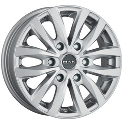 MAK 6,5x16/5x160 ET60 D65,1 Load 5 Silver