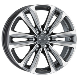 MAK 7,5x17/6x130 ET50 D84,1 Safari 6 Gunmetal Mirror Face