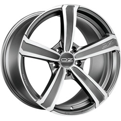 OZ 9,5x20/5x112 ET33 D79 Montecarlo HLT Matt Dark Graphite Diamond Cut