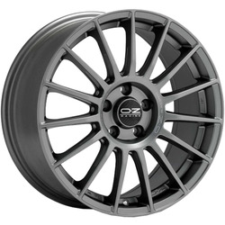 OZ 9,5x19/5x112 ET21 D66,46 Superturismo LM Matt Graphite + Silver Lettering