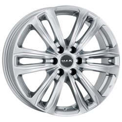MAK 7,5x17/6x114,3 ET45 D66,1 Safari 6 Silver