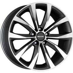 MAK 7x17/5x98 ET41 D58,1 Wolf Gunmetal Mirror Face