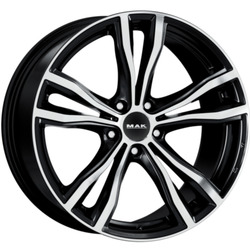 MAK 9,5x21/5x112 ET37 D66,6 X-Mode Black mirror