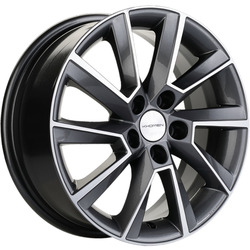 Khomen Wheels 6x16/5x105 ET39 D56,6 KHW1604 (Aveo) Gray-FP