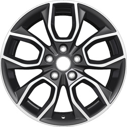 Khomen Wheels 7x17/5x114,3 ET51 D67,1 KHW1713 (Tucson) Black-FP
