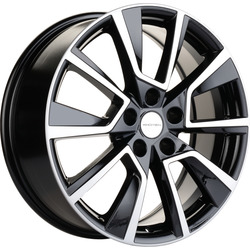 Khomen Wheels 7x18/5x108 ET33 D60,1 KHW1802 (OMODA C5) Black-FP