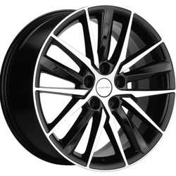 Khomen Wheels 8x18/5x108 ET46 D63,4 KHW1807 (Tugella/Jaguar XF/F-Pace) Black-FP