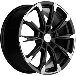 Khomen Wheels 7,5x18/5x114,3 ET45 D67,1 KHW1808 (Xceed/CX-3/5) Black-FP