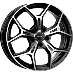 MAK 7x17/5x108 ET50 D63,4 Epica Black mirror