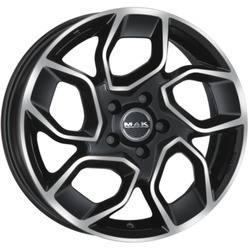 MAK 7x17/5x118 ET62 D71,1 Express Black mirror
