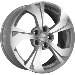 Khomen Wheels 7x17/5x114,3 ET48 D67,1 KHW1724 (Seltos/Soul/K5) F-Silver-FP