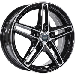 Megami 7x17/5x108 ET40 D54,1 MGM-17FF BKF