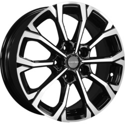 Khomen Wheels 6,5x16/5x114,3 ET50 D66,1 KHW1605 (Renault/Nissan) Black-FP